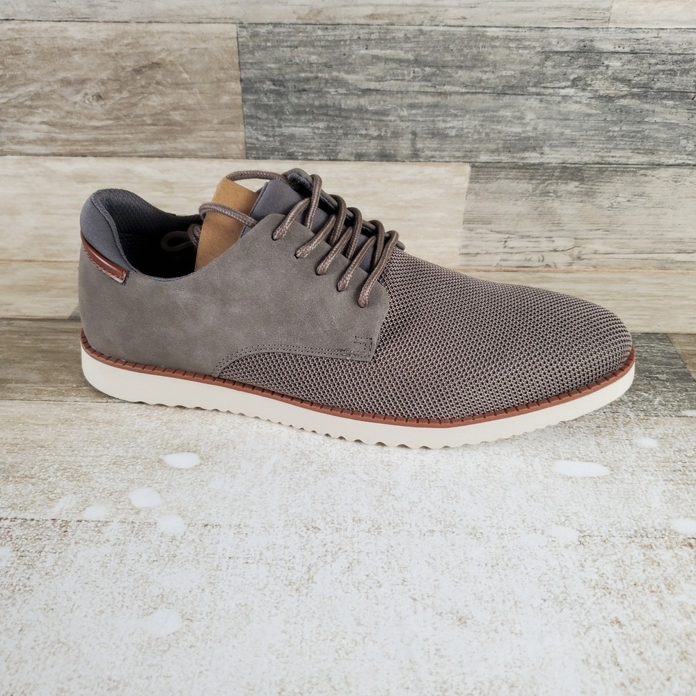 Dr Scholls Sync Mens Oxford Shoes Sz 10 M Running Gray Mesh Lace Up Sneakers